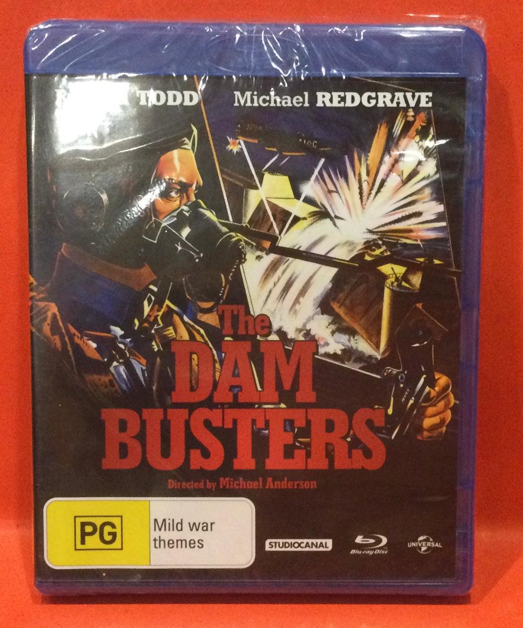 THE DAMN BUSTERS  - BLU-RAY  (NEW/ SEALED)