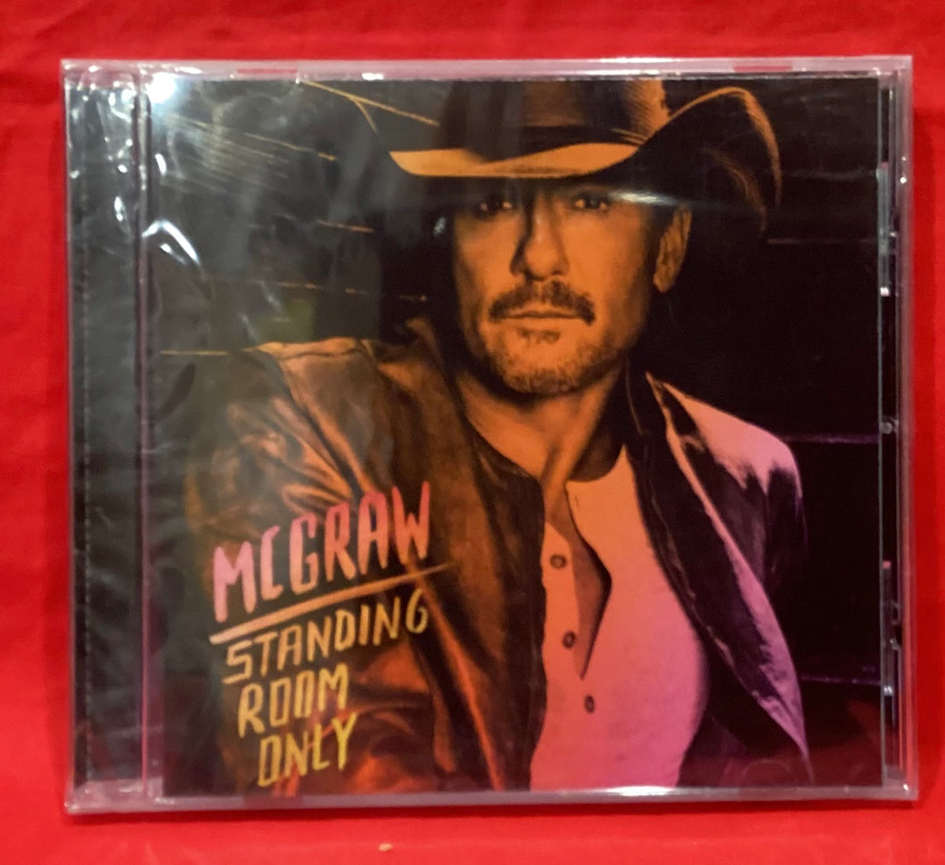 TIM McGRAW - STANDING ROOM ONLY - CD (NEW/ SEALED)