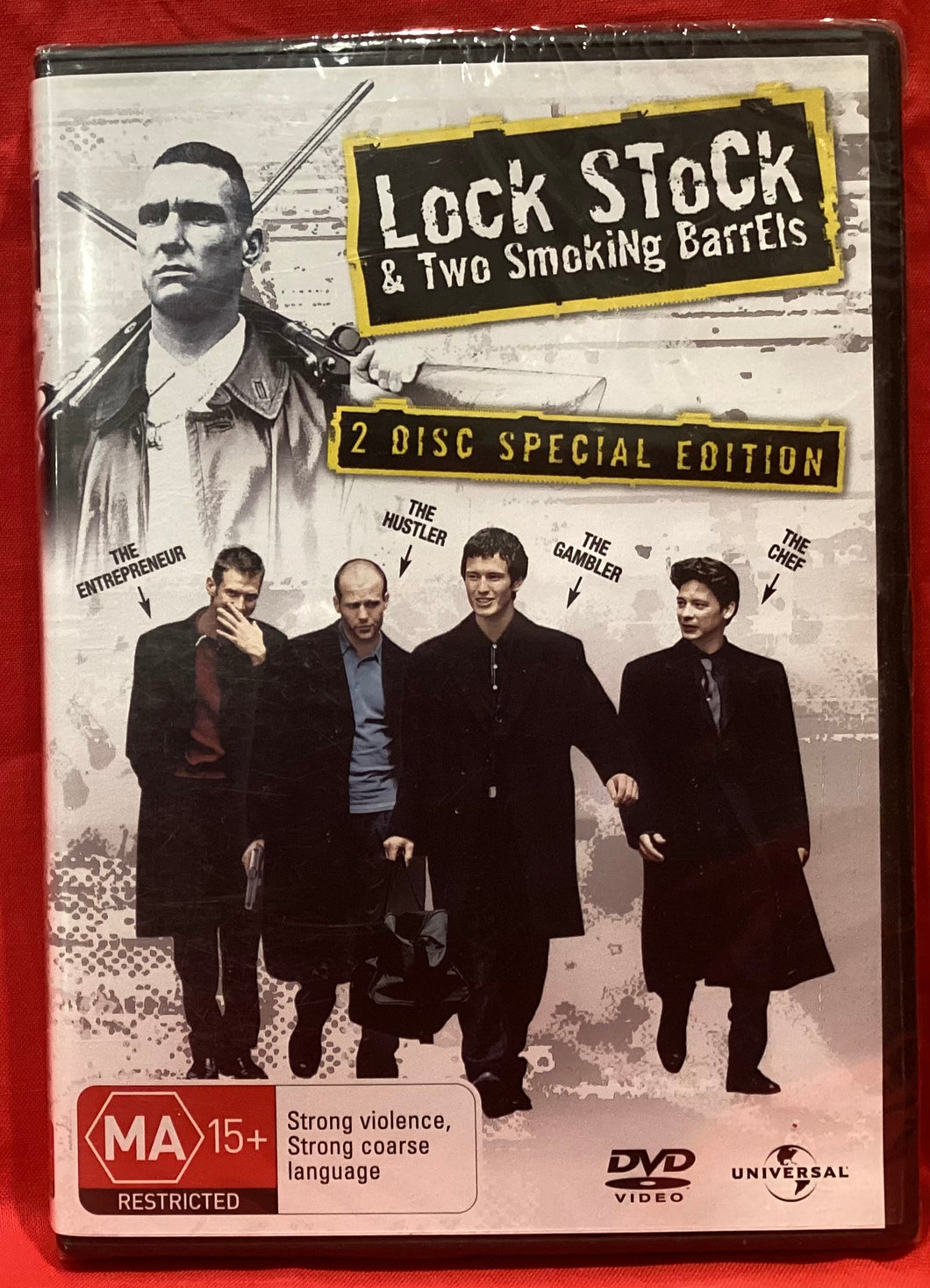 LOCK STOCK & TWO SMOKING BARRELS - 2 DISC DVD (NEW/ SEALED)