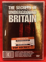 Load image into Gallery viewer, THE SECRETS OF UNDERGROUND BRITAIN - DVD (NEW/ SEALED)
