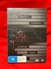 Load image into Gallery viewer, THE COMPLETE BOURNE 4 MOVIE COLLECTION - DVD (SEALED)

