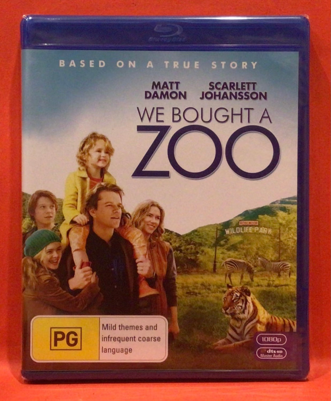 WE BOUGHT A ZOO - BLU-RAY  (NEW/ SEALED)