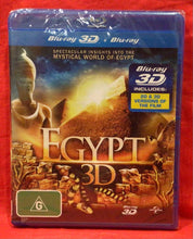Load image into Gallery viewer, EGYPT 3D - BLU-RAY AND DVD (NEW / SEALED)
