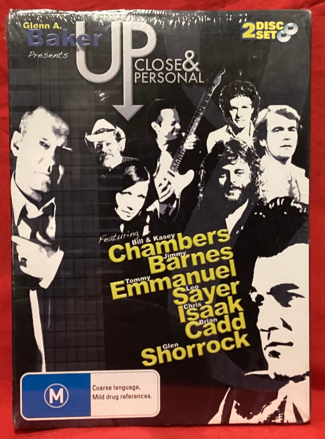 UP CLOSE AND PERSONAL - GLENN A BAKER - DVD (NEW/ SEALED)