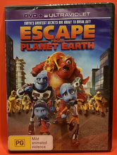 Load image into Gallery viewer, ESCAPE FROM PLANET EARTH - DVD (NEW/ SEALED)
