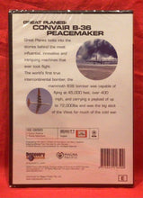 Load image into Gallery viewer, GREAT PLANES:CONVAIR B-36 PEACEMAKER    - DVD (NEW / SEALED)
