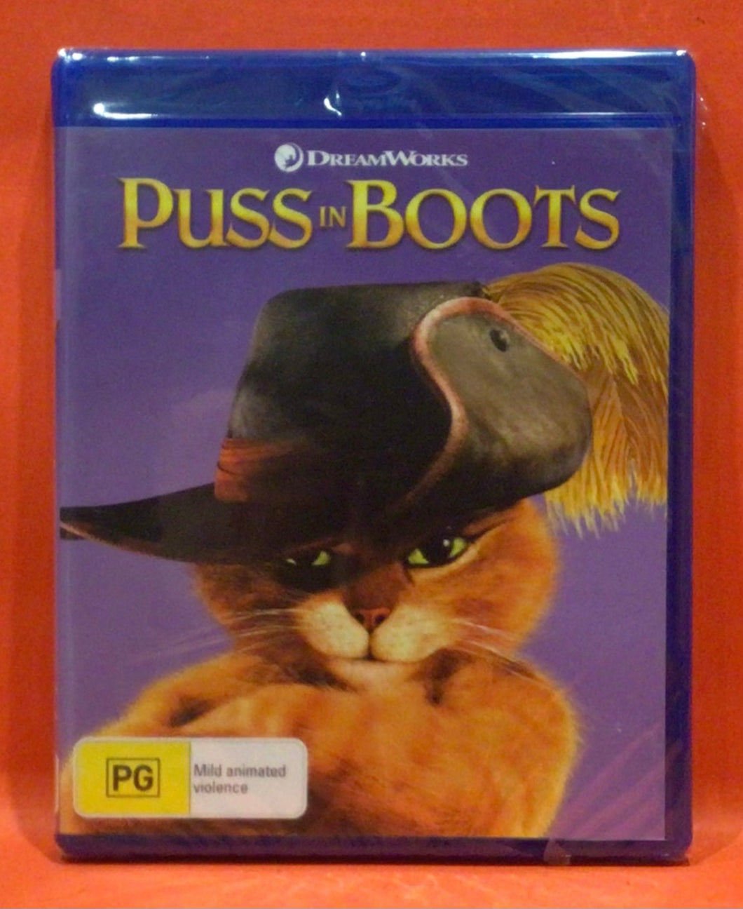 PUSS IN BOOTS - DREAMWORKS  - BLU-RAY (NEW/ SEALED)
