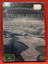 Load image into Gallery viewer, BBC EARTH - FROZEN PLANET - COMPLETE SERIES - DVD (NEW / SEALED)
