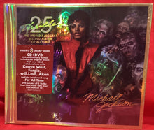 Load image into Gallery viewer, MICHAEL JACKSON - THRILLER - 25TH ANNIVERSARY CD/DVD (NEW/ SEALED)
