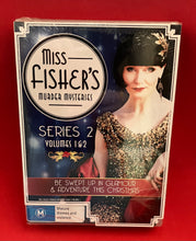 Load image into Gallery viewer, miss fisher&#39;s murder mysteries series 2 volumes 1 and 2 dvd
