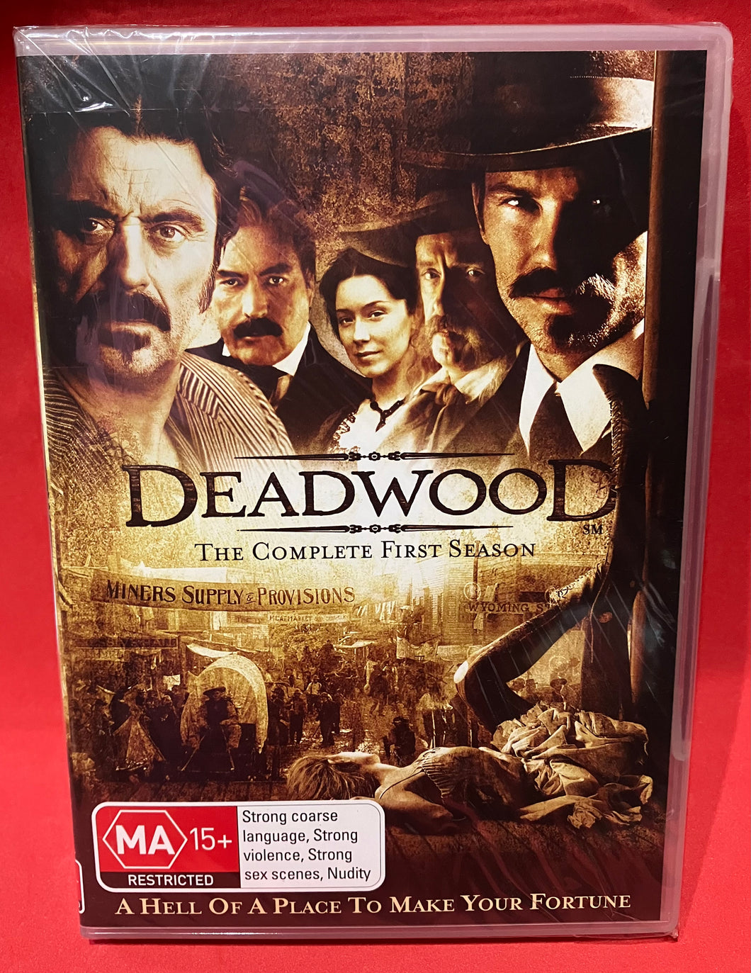 DEADWOOD - COMPLETE FIRST SEASON DVD (SEALED) – dixonrecycled