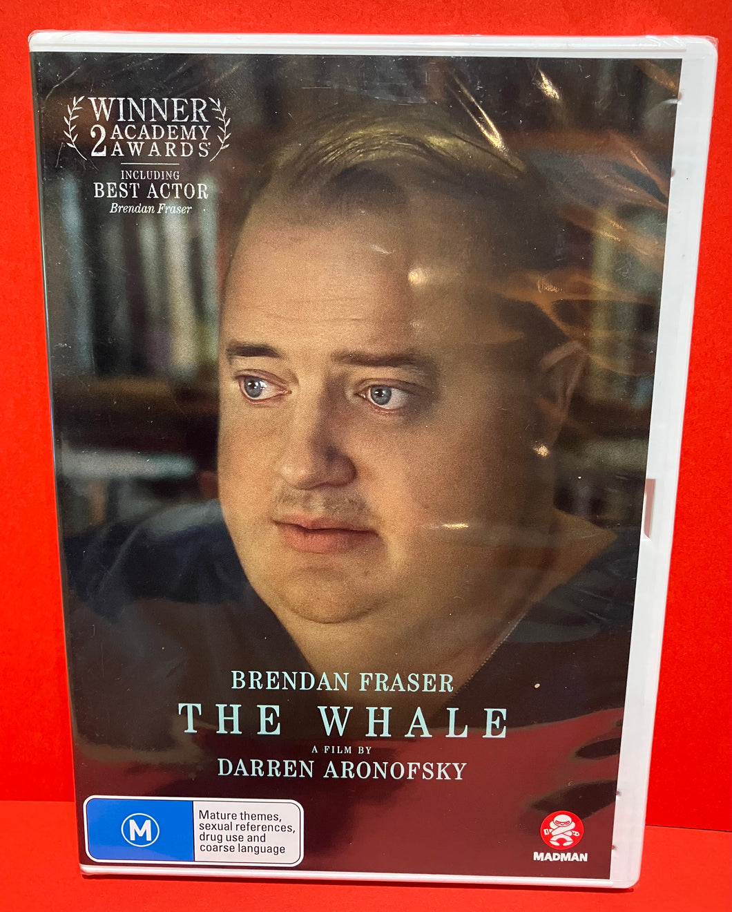 THE WHALE  - DVD - BREDAN FRASER  (SEALED)