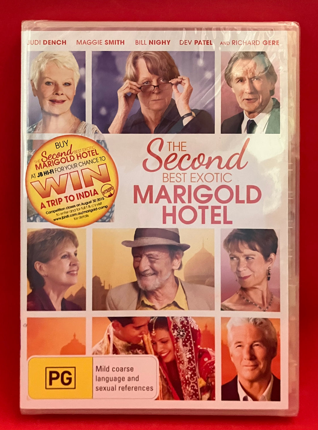 second best exotic marigold hotel dvd