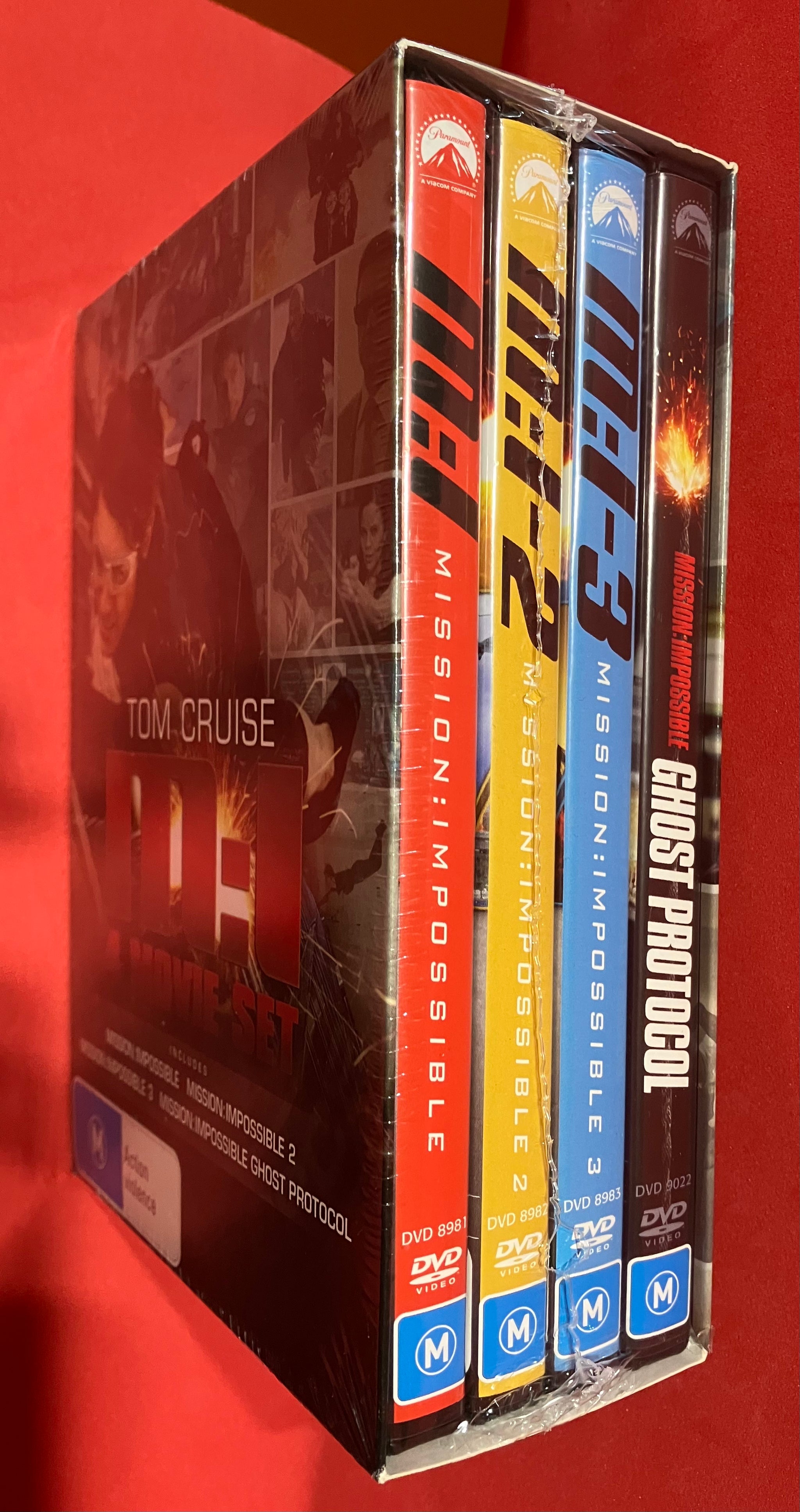 TOM CRUISE M:I MISSION IMPOSSIBLE 4 MOVIE SET DVD (SEALED) – Dixon