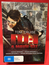 Load image into Gallery viewer, TOM CRUISE M:I MISSION IMPOSSIBLE 4 MOVIE SET DVD (SEALED)
