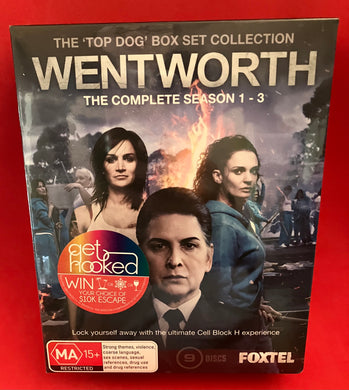 wentworth season 1 - 3 blu ray