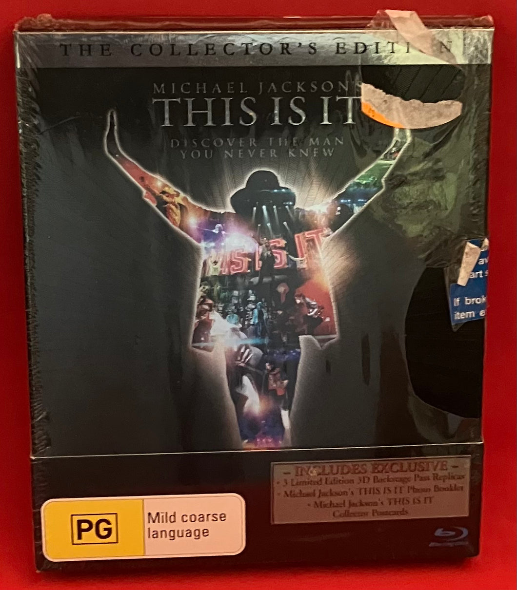 michael jackson this is it blu-ray