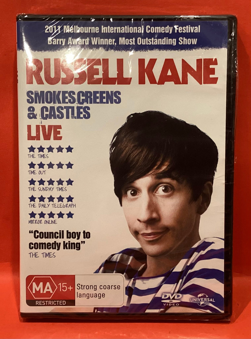 RUSSELL KANE - SMOKESCEENS & CASTLES  - DVD (NEW/ SEALED)
