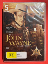 Load image into Gallery viewer, JOHN WAYNE COLLECTION - 15 MOVIES - 5 DVDS (SEALED)
