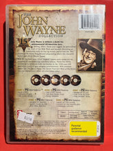 Load image into Gallery viewer, JOHN WAYNE COLLECTION - 15 MOVIES - 5 DVDS (SEALED)
