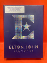 Load image into Gallery viewer, ELTON JOHN - DIAMONDS : THE ULTIMATE GREATEST HITS - LIMITED EDITION COLLECTOR'S 3X CD BOX SET

