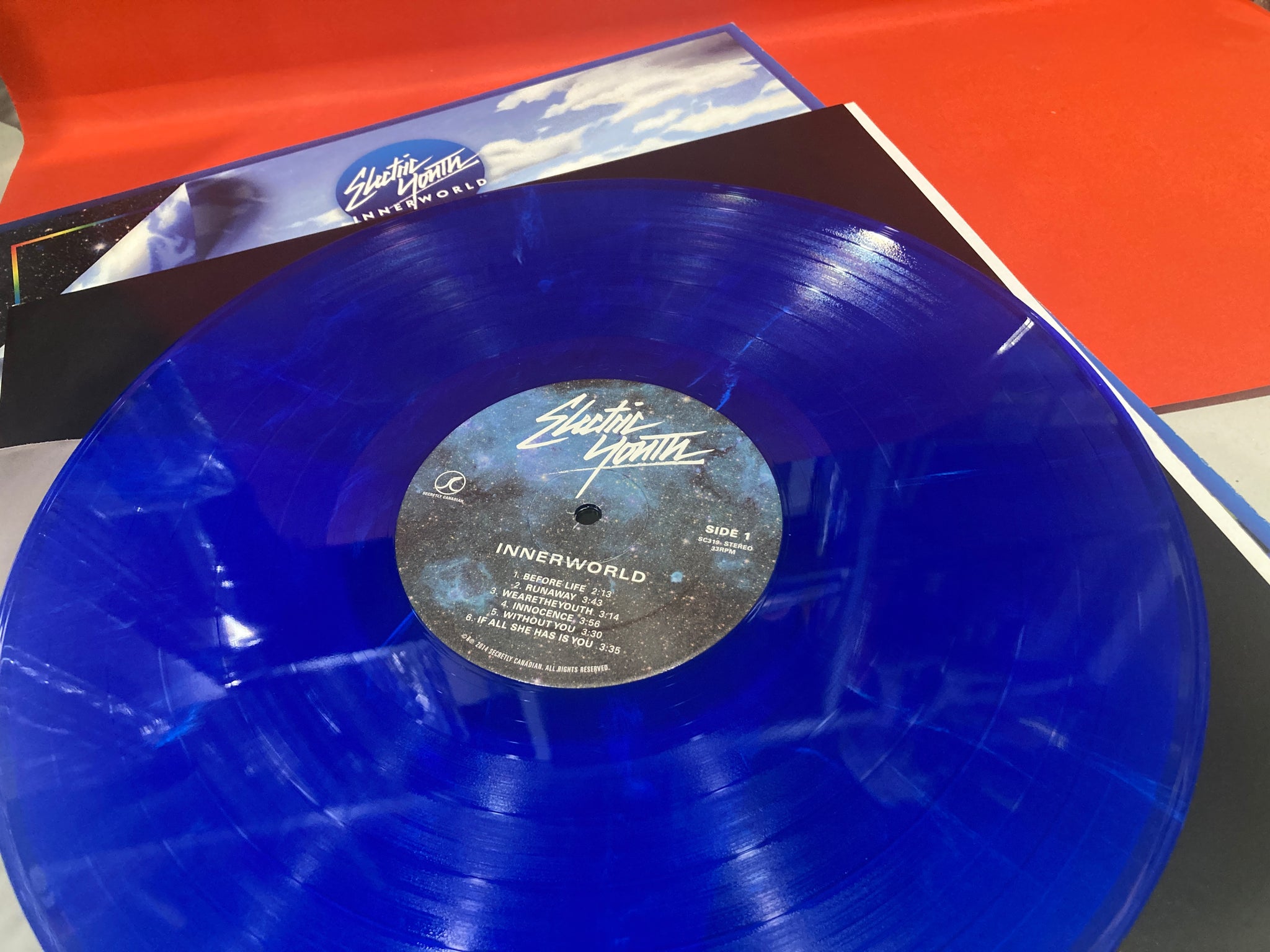 ELECTRIC YOUTH - INNERWORLD LP - BLUE MARBLE VINYL – Dixon