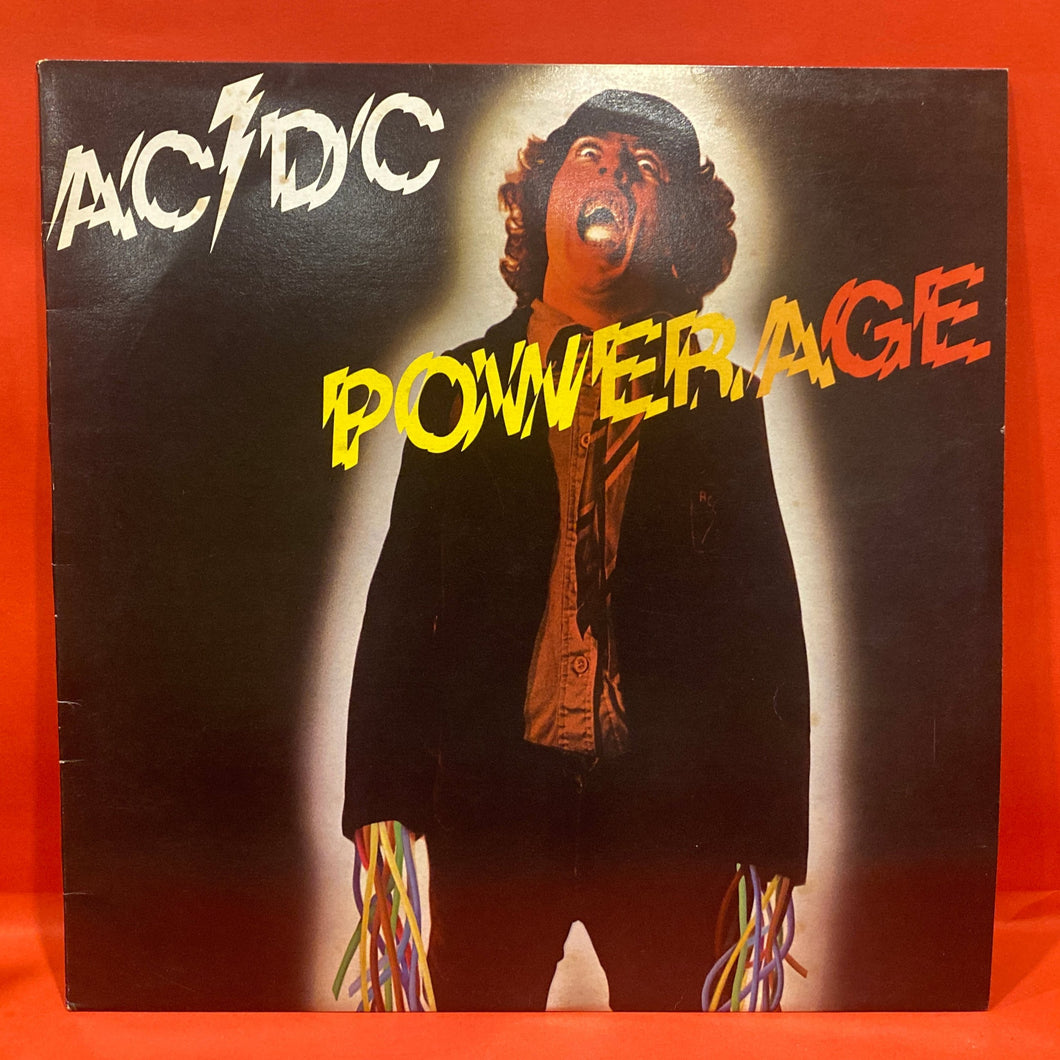 AC/DC - POWERAGE  LP - VINYL -  1980 OZ PRESS