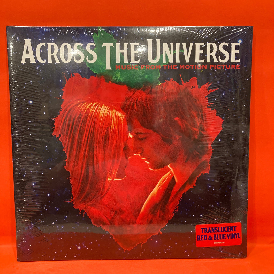 ACROSS THE UNIVERSE - MOTION PICTURE UNIVERSE 2X LP -  TRANSLUCENT RED & BLUE VINYL - NEW /SEALED - BEATLES