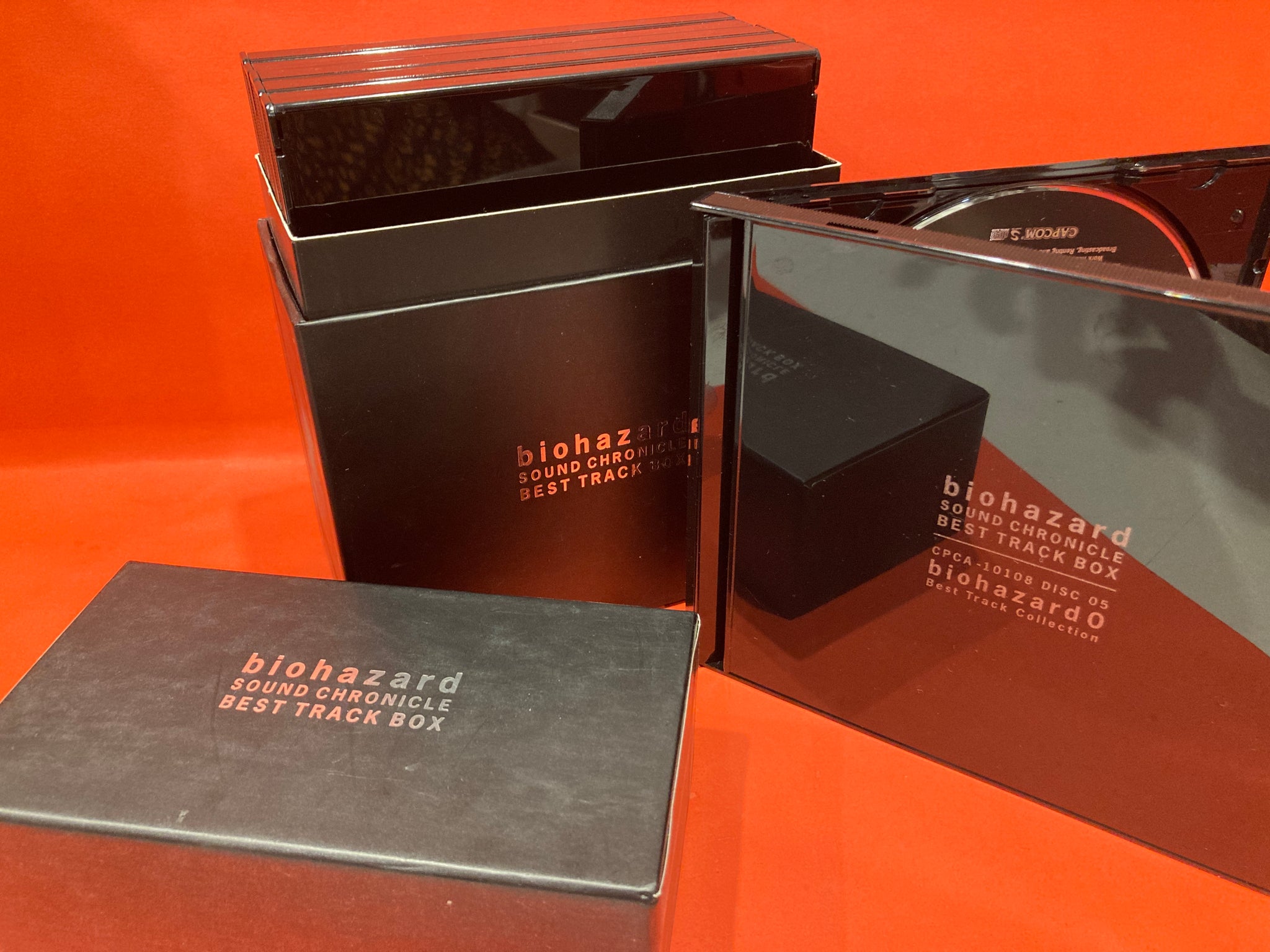 VARIOUS ARTIST - BIOHAZARD - SOUND CHRONICLE - BEST TRACK BOX - 6X