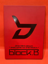 Load image into Gallery viewer, BLOCK B - WELCOME TO THE BLOCK - MINI ALBUM - LTD ED DELUXE CD
