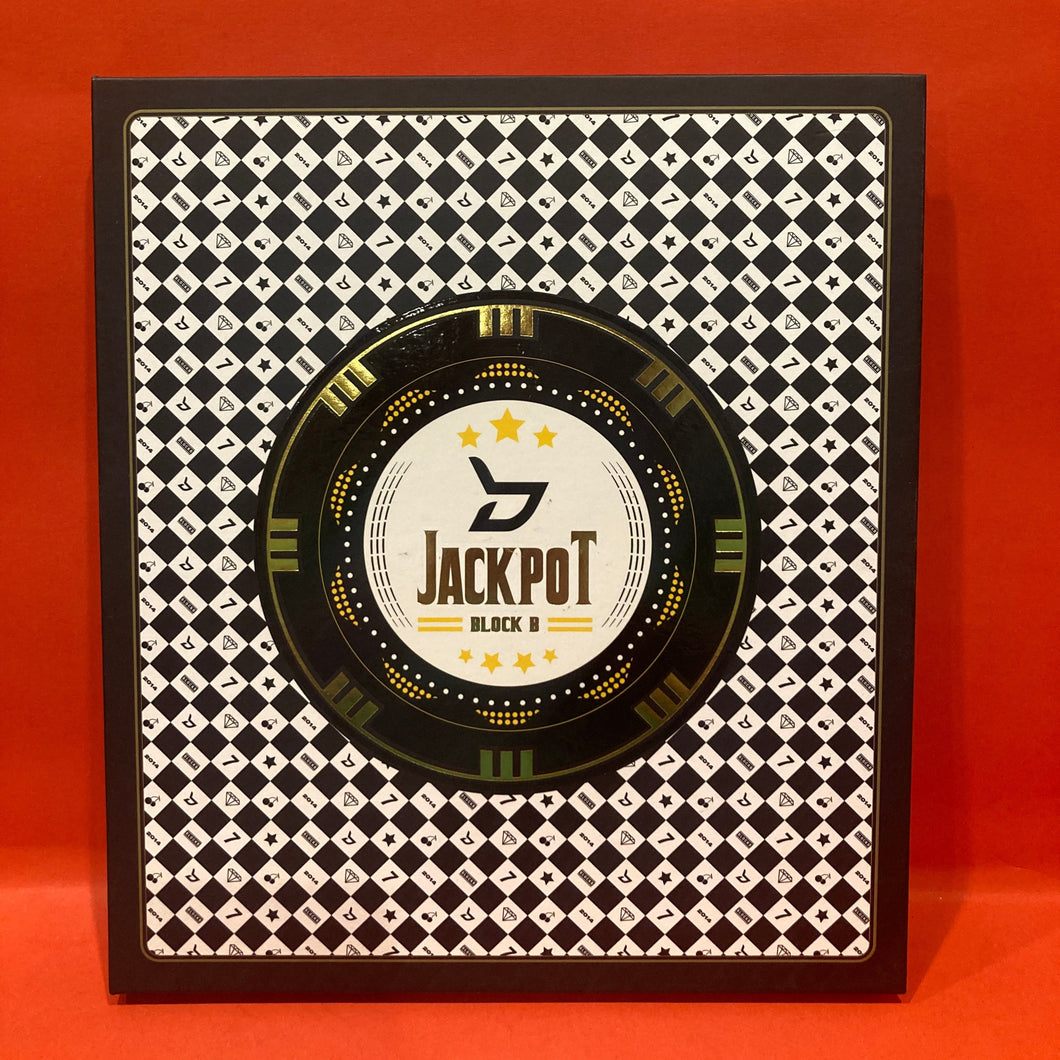 BLOCK B - JACKPOT CD EP - LTD ED DELUXE CD w' PHOTO BOOK COVER