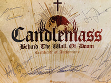 Load image into Gallery viewer, CANDLEMASS - BEHIND THE WALL OF DOOM - 3XCD + 2X DVD ART BOOK /  DELUXE  BOX SET - SIGNED
