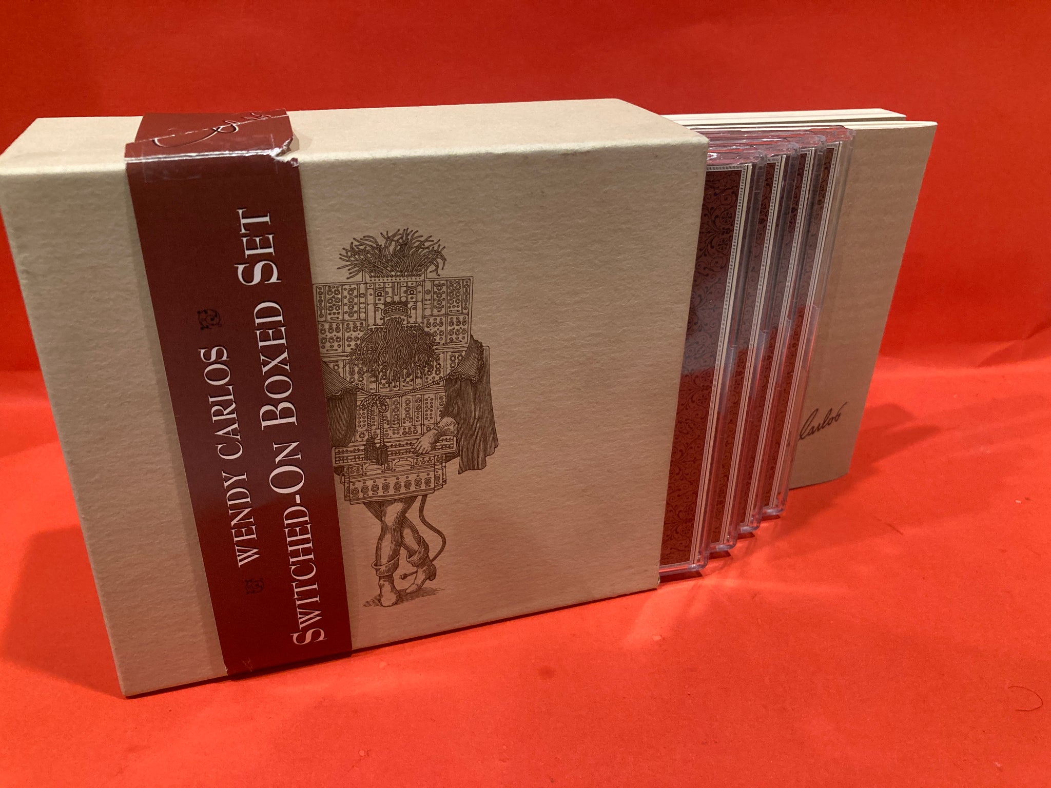 WENDY CARLOS - SWITCHED-ON - 4X CD BOX SET – Dixon Recycled