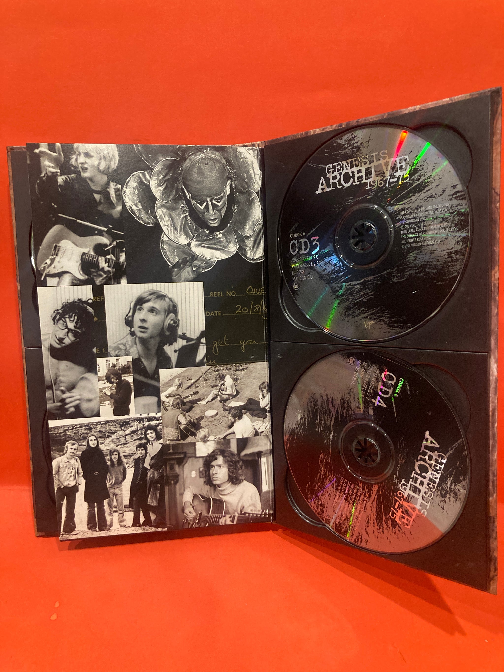GENESIS - ARCHIVE : 1967-75 - 4X CD - LTD ED BOX SET – Dixon