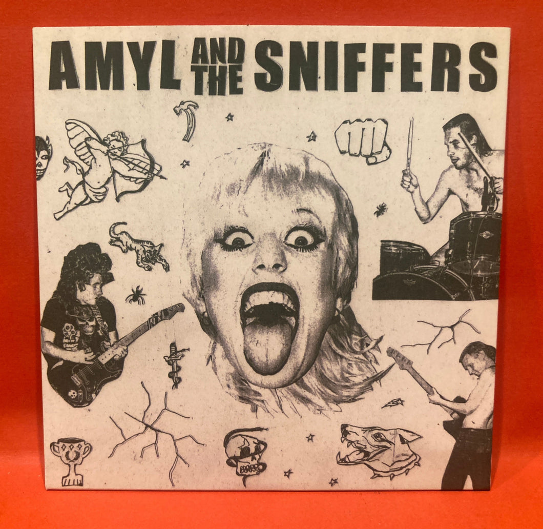 AMYL & THE SNIFFERS - S/T - PROMO CD-R