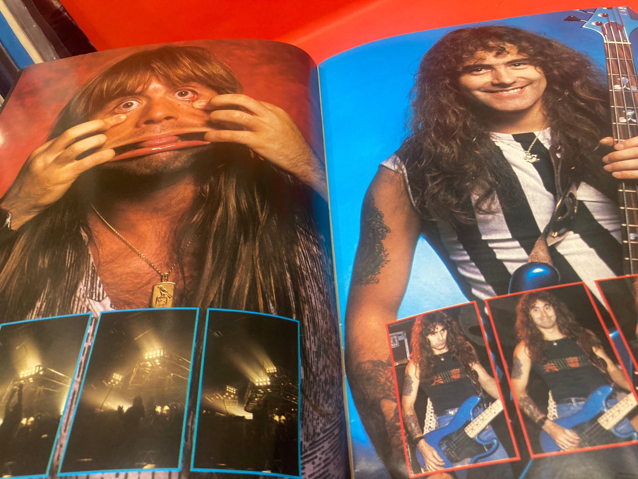 IRON MAIDEN - WORLD SLAVERY TOUR PROGRAM 84-85 - RARE – Dixon