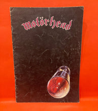 Load image into Gallery viewer, MOTORHEAD - BOMBER TOUR 1980  - PROGRAM  - RARE
