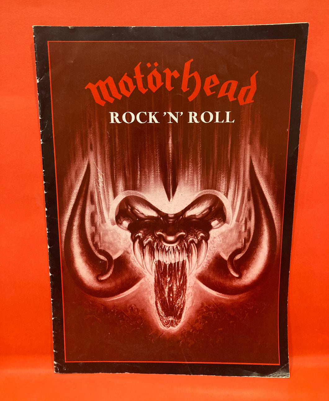 MOTORHEAD - ROCK 'N' ROLL  TOUR 1987/88   - PROGRAM  - RARE