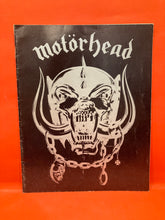 Load image into Gallery viewer, MOTORHEAD - MOTORHEAD TOUR 1977  - PROGRAM  - RARE
