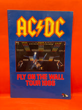 Load image into Gallery viewer, AC/DC- FLY ON THE WALL TOUR 1986 - PROGRAM  - RARE
