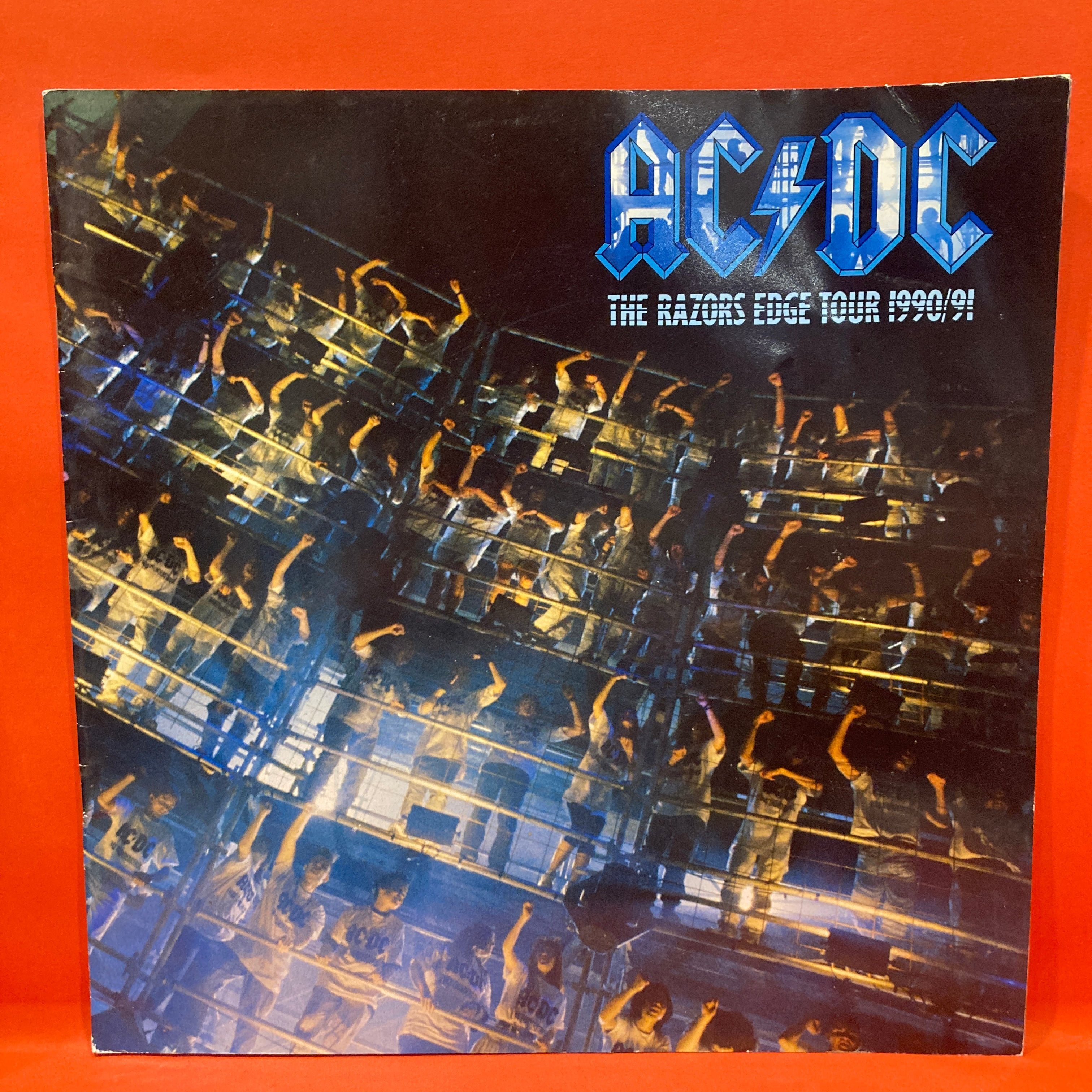 AC/DC- THE RAZORS EDGE TOUR 1990/91- PROGRAM - RARE – Dixon Recycled ...