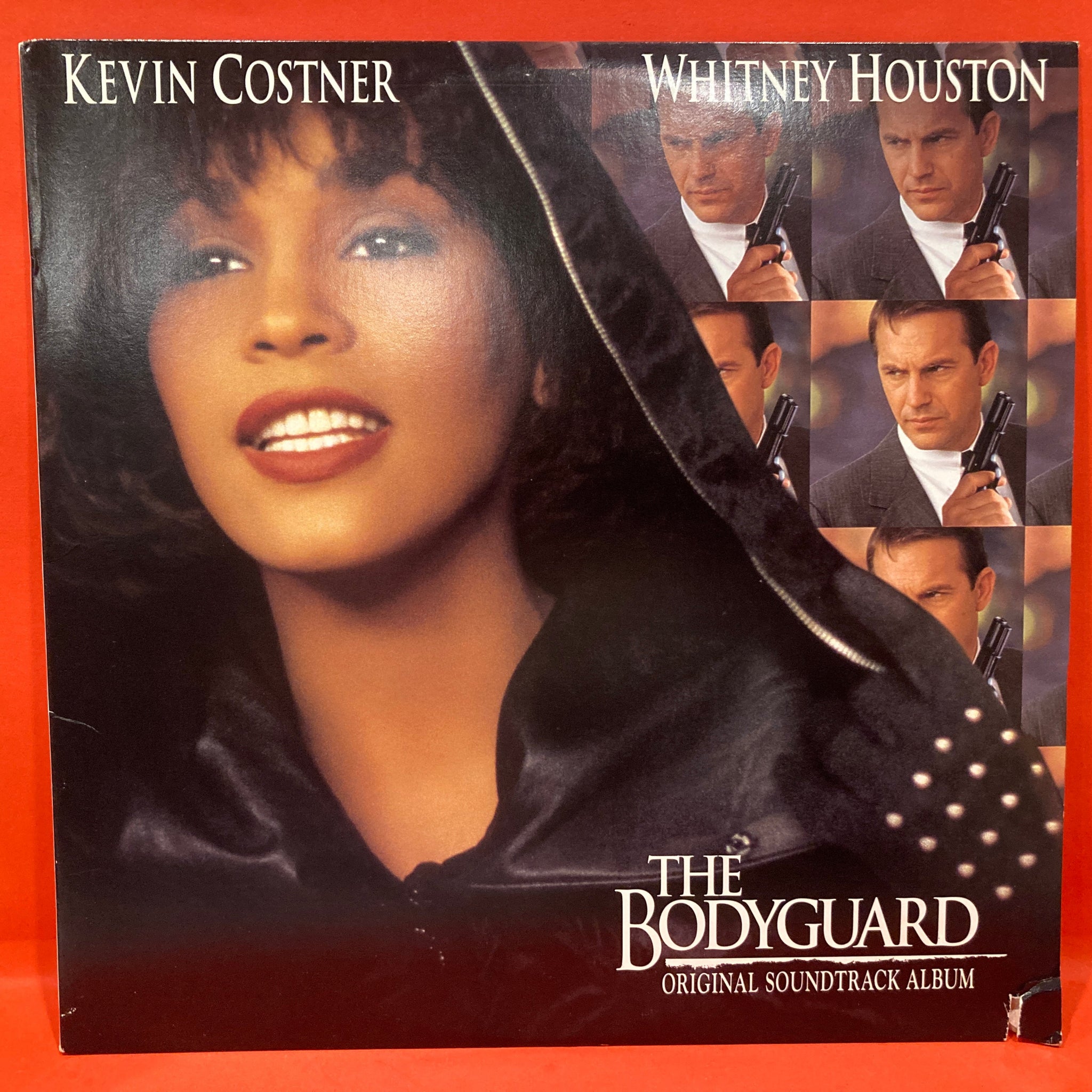 LP The Bodyguard Original SoundTrack Whitney Houston 未再生