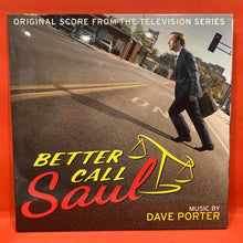 Load image into Gallery viewer, BETTER CALL SAUL - ORIGINAL T.V. SCORE by DAVE PORTER - 2XLP - RED VINYL - ETCHED
