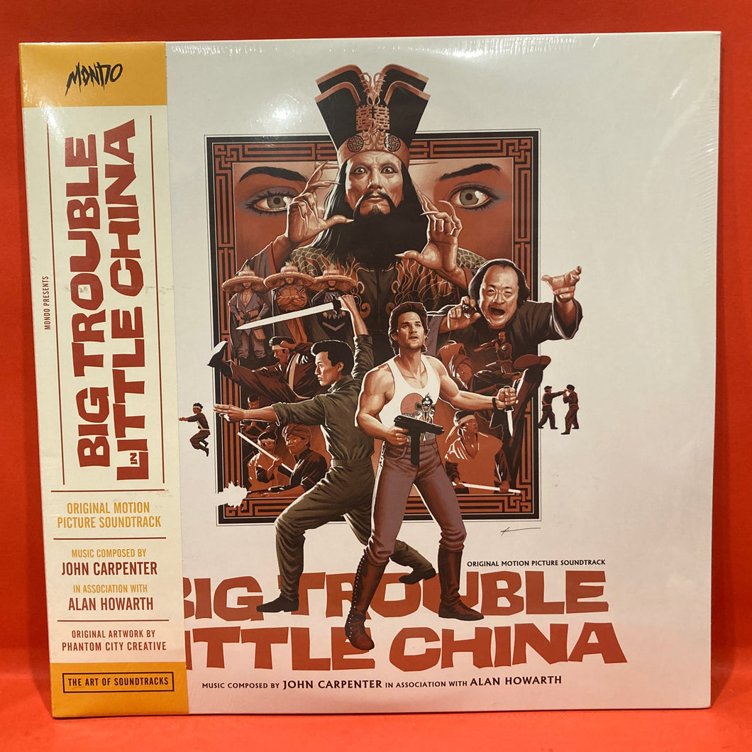 BIG TROUBLE IN LITTLE CHINA SOUNDTRACK LP - JOHN CARPENTER & ALAN HOGARTH - VINYL (NEW/ SEALED)