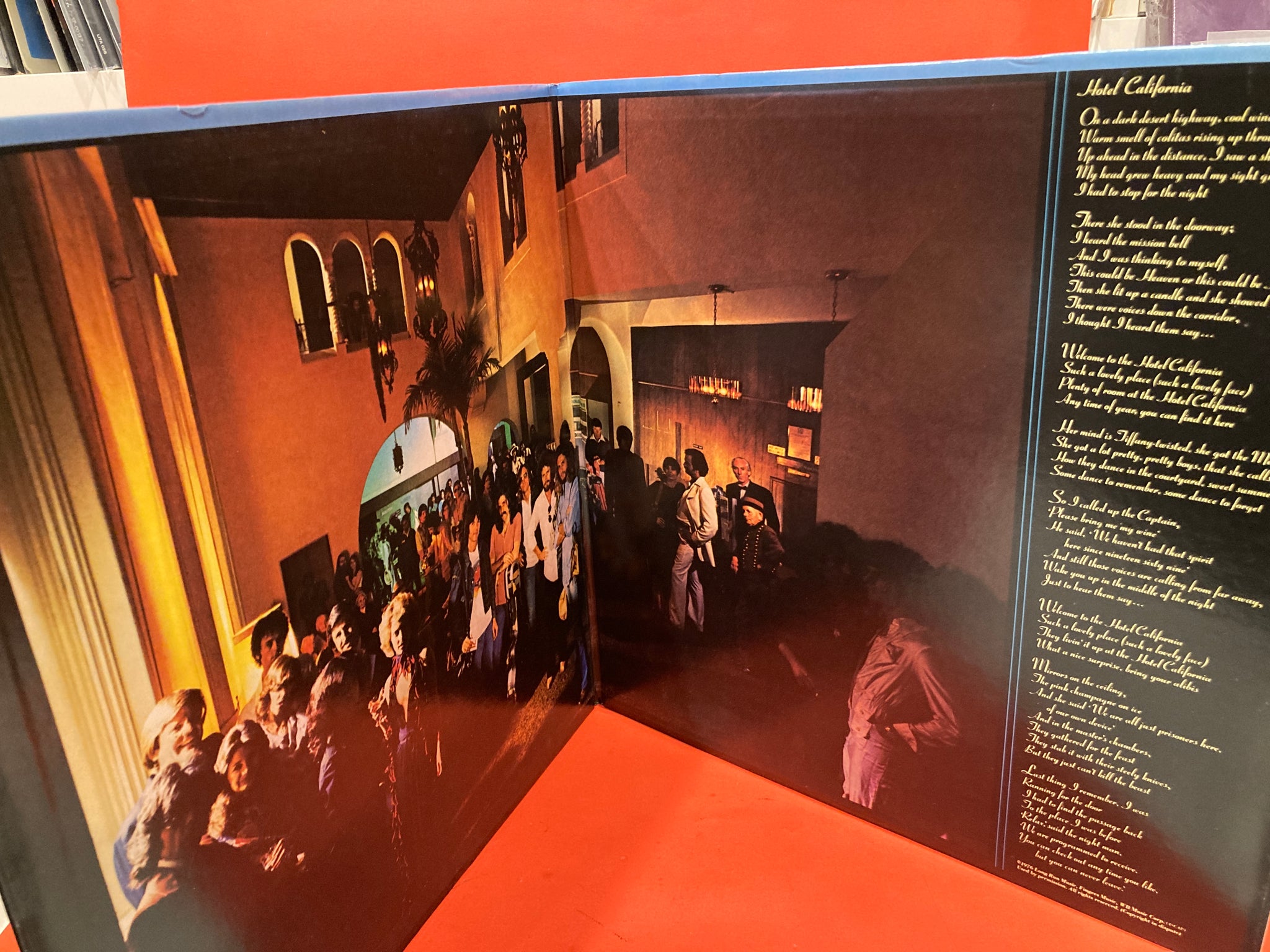 EAGLES - HOTEL CALIFORNIA LP - VINYL - ORIGINAL MASTER MFSL