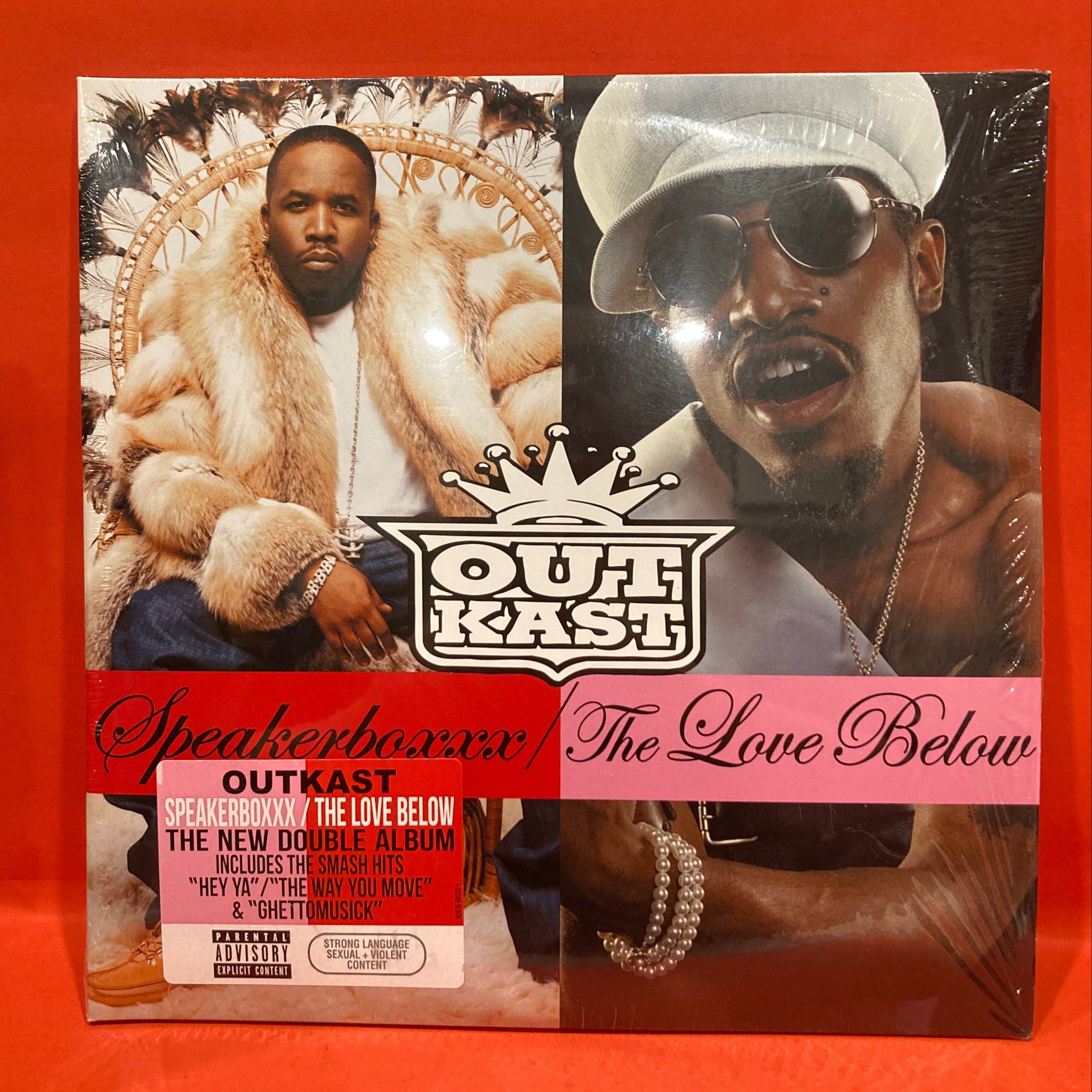 OUTKAST- SPEAKERBOXXX/ THE LOVE BELOW 4X LP - 180g VINYL (NEW