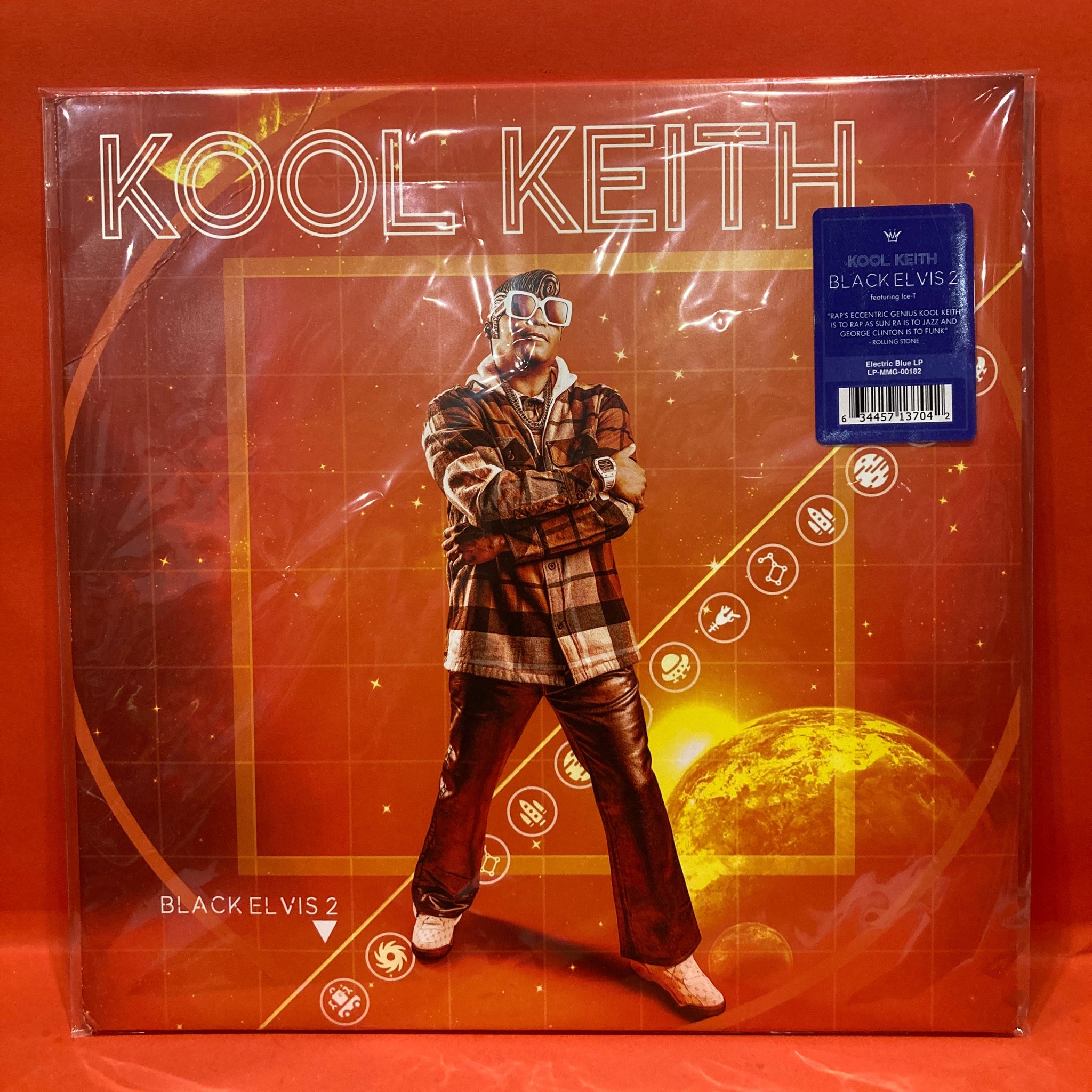 KOOL KEITH - BLACK ELVIS LP - LTD ED ELECTIC BLUE VINYL (NEW