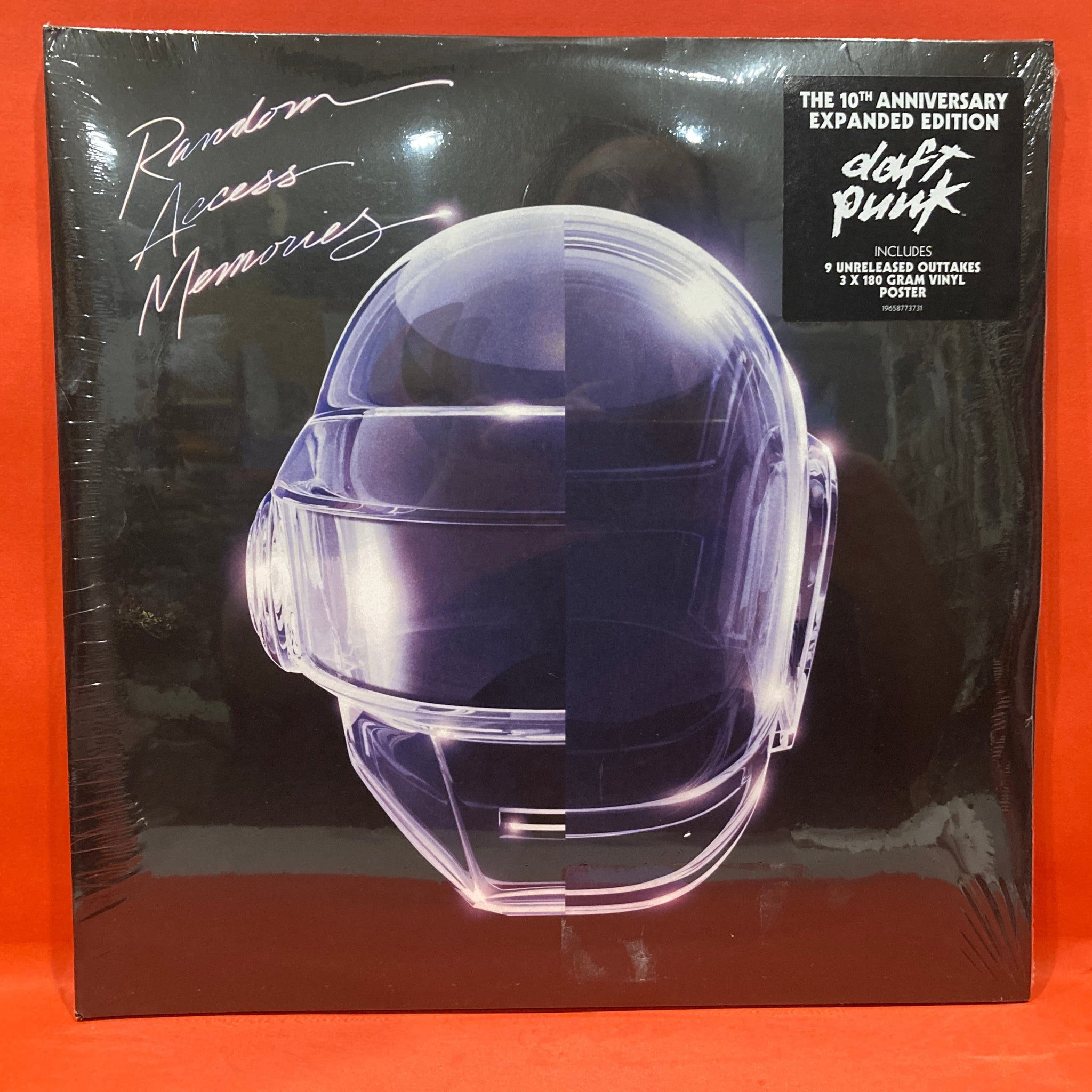DAFT PUNK - RANDOM ACCESS MEMORIES 3X LP - LTD ED 180g VINYL 10th