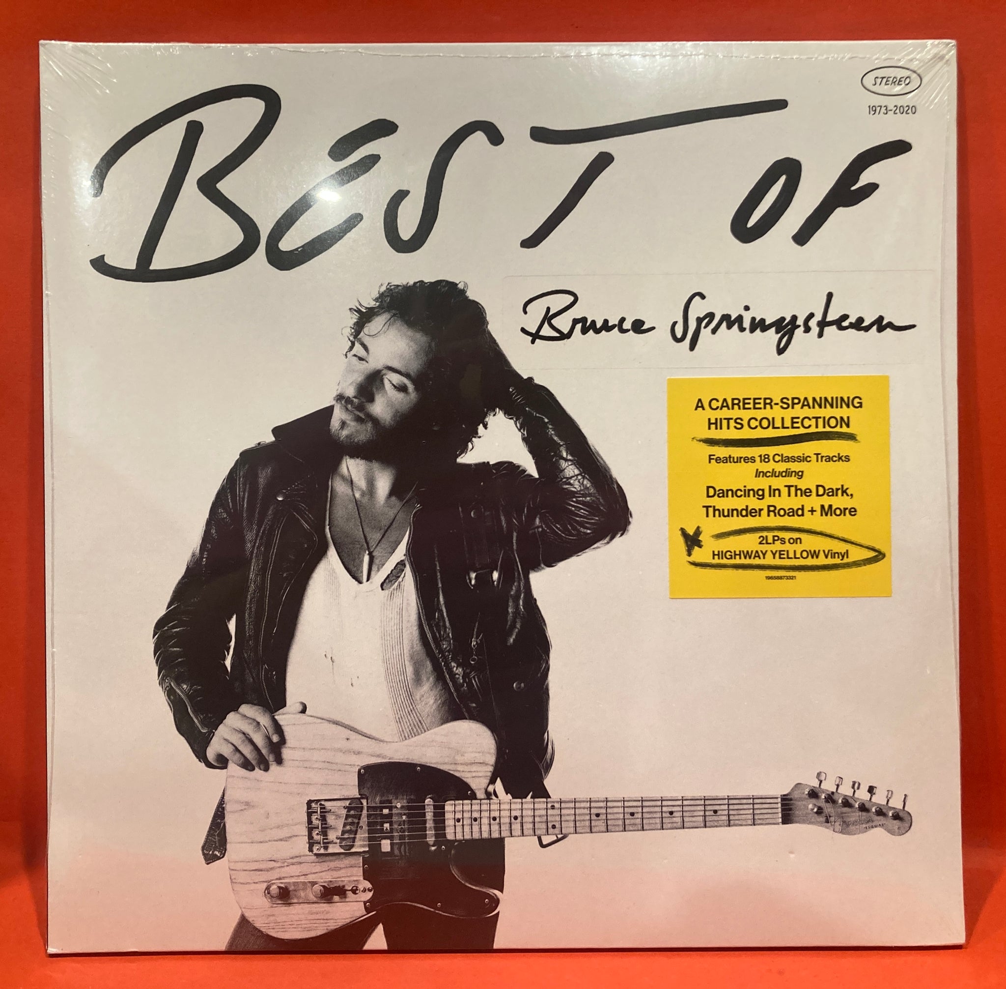BRUCE SPRINGSTEEN - BEST OF - 2X LP - HIGHWAY YELLOW VINYL (NEW