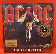 Load image into Gallery viewer, AC/DC - LIVE AT RIVER PLATE 3XLP - GOLD VINYL - 50TH ANNIVERSARY SPECIAL EDITION (NEW /SEALED)
